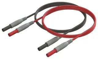 TEST LEAD SET, BLACK/RED, 10A, 1KV, 1.5M CT3752-150