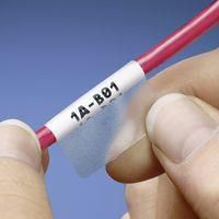 CABLE ID MARKERS, SELF LAM, 2.54MM, POLY, WHITE, PK1000 LJSL6-Y3-1.