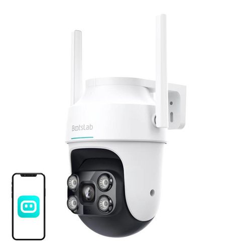 360° Outdoor WiFi Camera Botslab PT W312 4MP 5G, Botslab W312