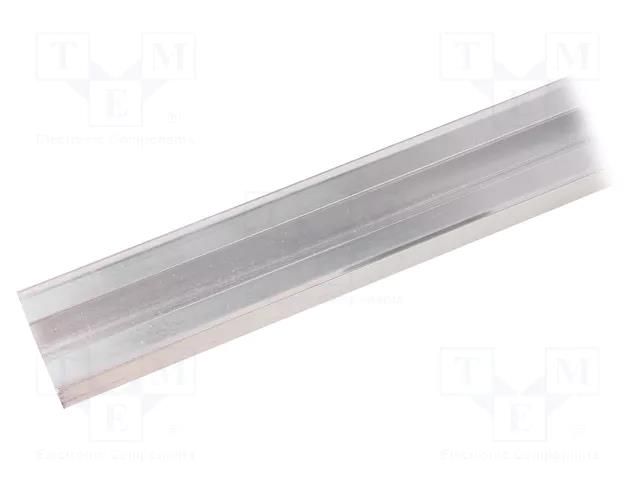 Mounting rail for protection rubber strip; -20÷55°C; 2m GELBAU 3045.1213PL