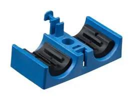 CABLE CLAMP, SCREW, NYL 6.6 HS GF, BLUE HV15CC2-C376