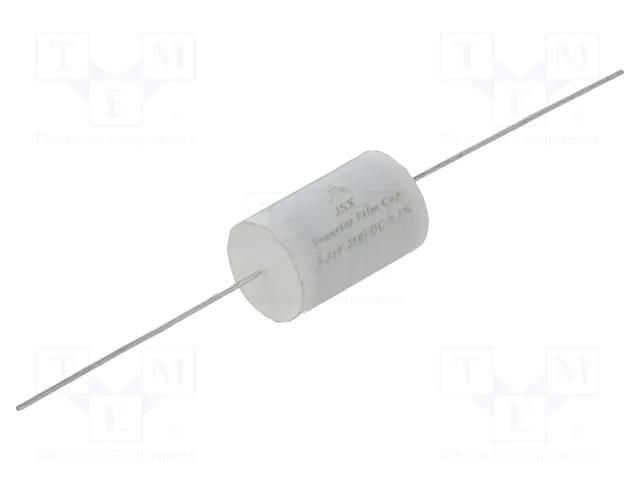 Capacitor: polypropylene; 3.3uF; 250VDC; ±5%; Ø17.5x31.5mm; THT Jb Capacitors JSX-3.3U/250