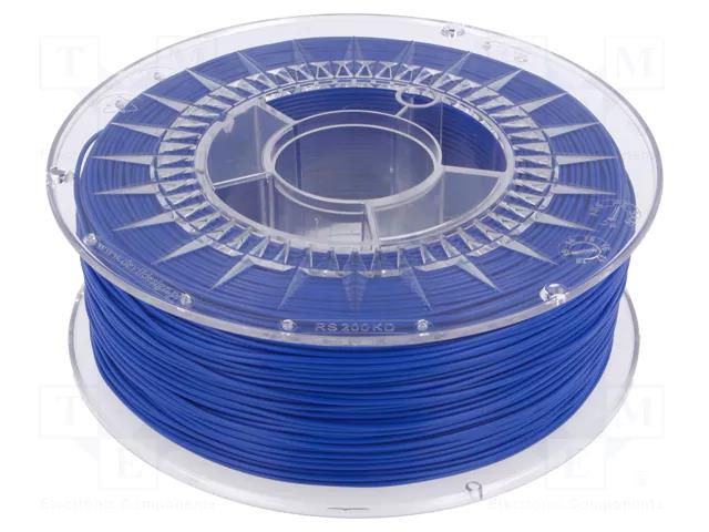 Filament: PLA; Ø: 1.75mm; blue; 200÷235°C; 1kg DEVIL DESIGN DEV-PLA-1.75-SBL