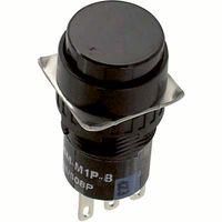 SWITCH, INDUSTRIAL PUSHBUTTON, 18MM AB6M-M1P-B