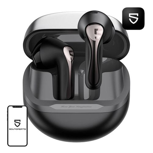 TWS Soundpeats Air 5 headphones (black), Soundpeats Air5 Black