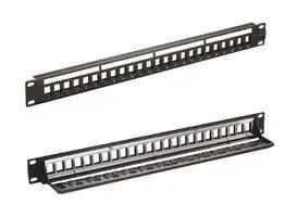 PATCH PANEL, UNLOADED KEYSTONE, 24PORT FFK24MTMC