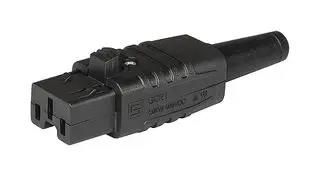IEC MOD, PLUG, 8.8A, 400VDC, SCREW 3-142-747