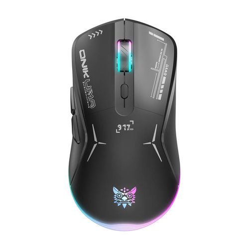 Onikuma CW917 gaming mouse (black), ONIKUMA CW917 2.4G+Wired Bla