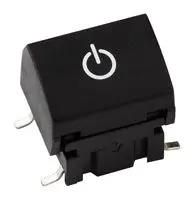 CAP, ROCKER/TACTILE SW, PWR SYMBOL, BLK 1A09XU123