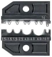 CRIMPING DIE, 4 PROFILE, 20-8 AWG, PLIER 97 49 14