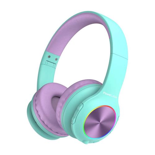 Wireless Headphones for kids PowerLocus PLED (blue&purple), PowerLocus pwl-pled-bluepurplet