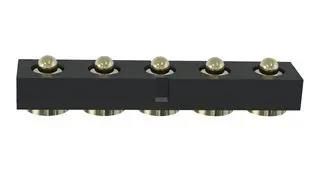 CONN, POGO PIN HDR, 5P, 1R, 2.54MM, SMT MP015207