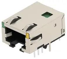 RJ45 CONN, R/A JACK, 1PORT, 8P8C, TH 2489079-1