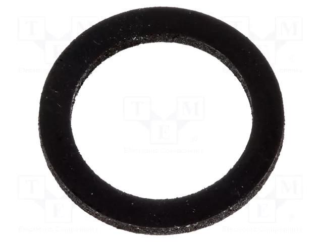 Gasket; EPDM; Thk: 2mm; Øint: 20.4mm; Øout: 25mm; PG13,5 BM GROUP BM4913G