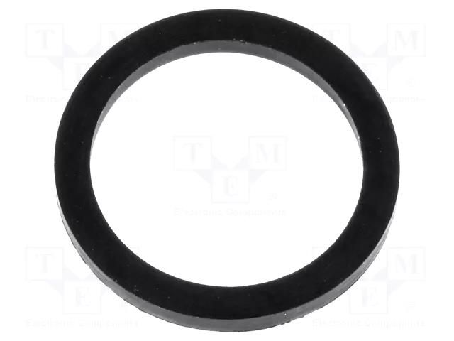 Gasket; EPDM; Thk: 2mm; Øint: 19.8mm; Øout: 24mm; M20 BM GROUP BM4920G