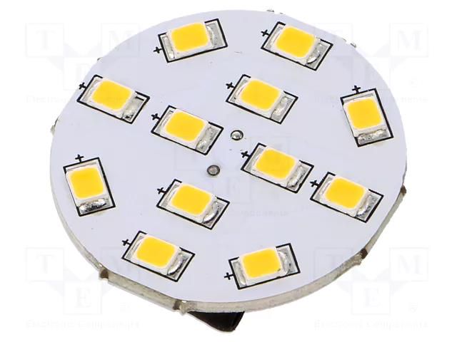 LED lamp; warm white; G4; 12VDC; 12VAC; 170lm; P: 2W; 140°; 2800K Goobay GOOBAY-30586