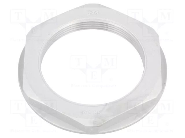 Nut; PG36; polyamide; 60mm; grey BM GROUP BM4836