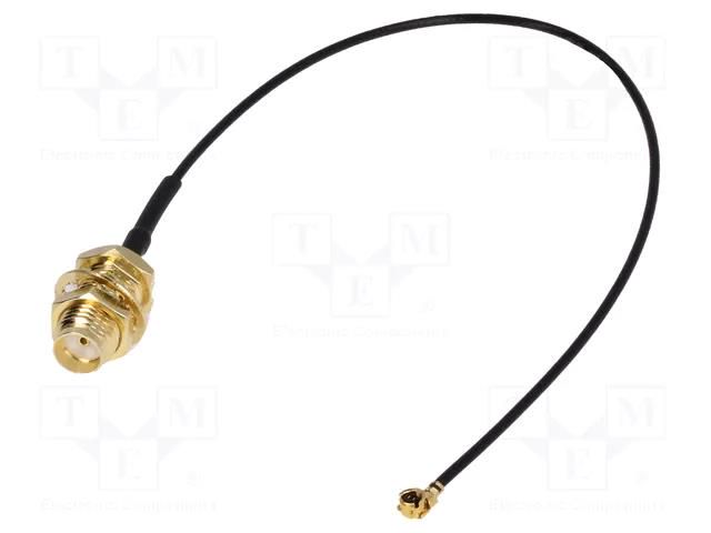 Cable-adapter; -40÷85°C; 150mm; IPX,SMA SR PASSIVES GSM-IPX/SMA-150