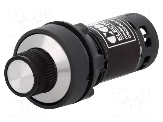 Potentiometer; 22mm; CM22; -25÷70°C; Ø22.5mm; IP65; 2kΩ COBI ELECTRONIC CM22-R2K-MT