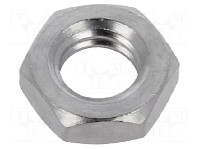 Nut; M6; brass; 10mm; Thread: metric; Pitch: 1; Plating: nickel LAPP LP-52102998