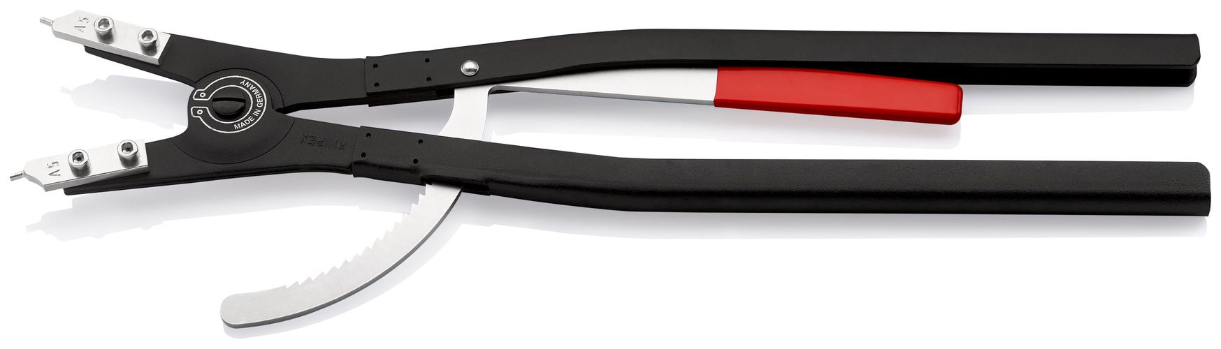 KNIPEX 46 10 A5 Circlip Pliers for external circlips on shafts black powder-coated 560 mm 46 10 A5 4003773024996