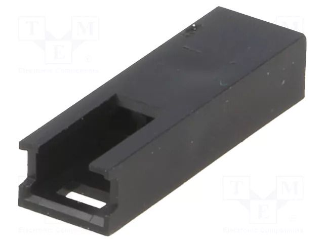 Connector: wire-board; plug; male; PIN: 2; AMPMODU MOD II; straight TE Connectivity 280628