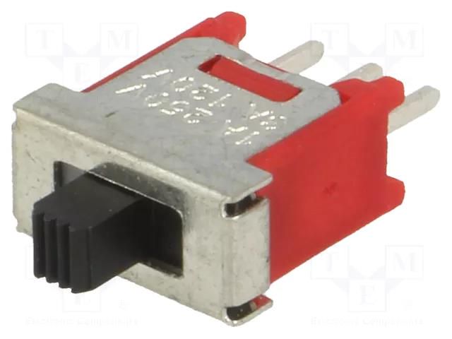 Switch: slide; Pos: 3; SP3T; 3A/120VAC; 3A/28VDC; ON-OFF-ON; THT LIGHT COUNTRY CO., LTD. 5FS3S102M2QE