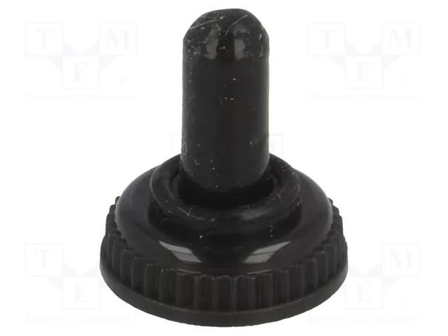 Cap; Ø6mm; Features: for TSM switch,rubber cap NINIGI TSPC05