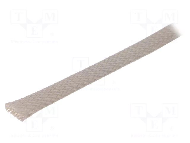 Braid; ØBraid : 18÷34mm; polyester; grey; L: 25m; reel; -50÷150°C HELUKABEL HELU-94909