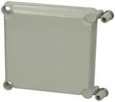 HINGED COVER, LIGHT GREY, 30X190X190MM EKH 30-G-2FSH