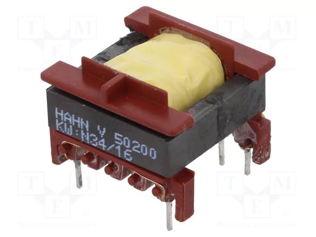 Transformer: impulse; 3V; 3V; power supply; 21.7x22.5x17.1mm; 8W HAHN V50200