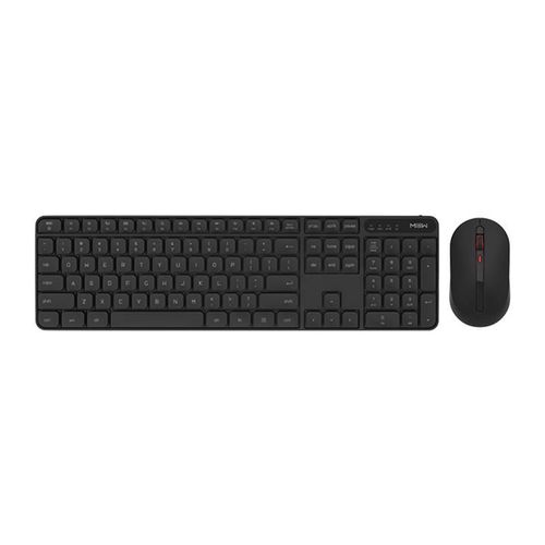 MIIIW Wireless Keyboard and Mouse Combo Set (Black), MIIIW MWWC01