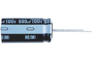 ALUMINUM ELECTROLYTIC CAPACITOR 680UF, 100V, 20%, RADIAL UHE2A681MHD