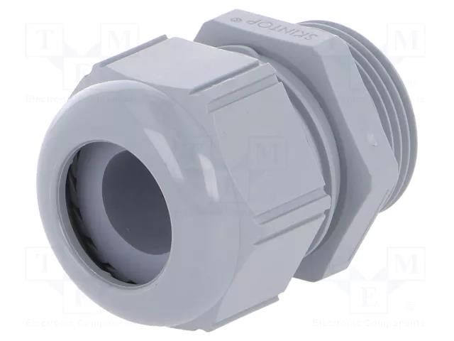 Cable gland; M25; 1.5; IP68,IP69K; polyamide; dark grey; SKINTOP® LAPP STR-M25-R7001