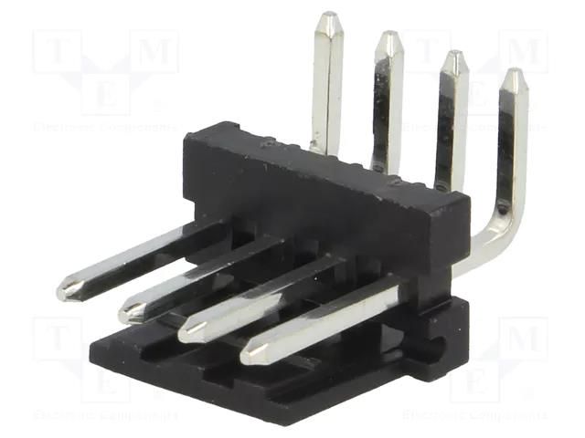 Connector: wire-board; socket; male; MAS-CON; PIN: 4; angled 90° PANCON MTAS156-4-D