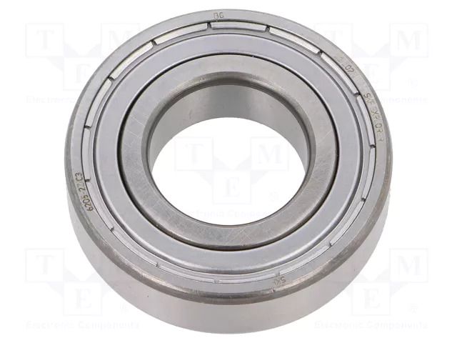 Bearing: single row deep groove ball; Øint: 25mm; Øout: 52mm SKF SKF6205-2Z/C3