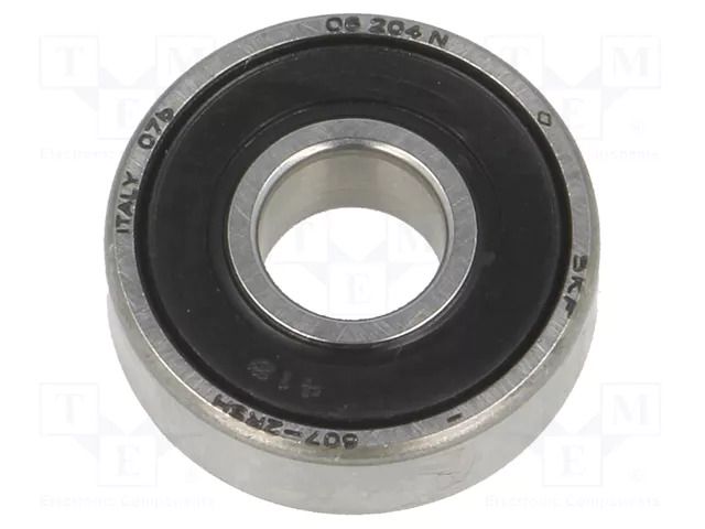 Bearing: single row deep groove ball; Øint: 7mm; Øout: 19mm; W: 6mm SKF SKF607-2RSH