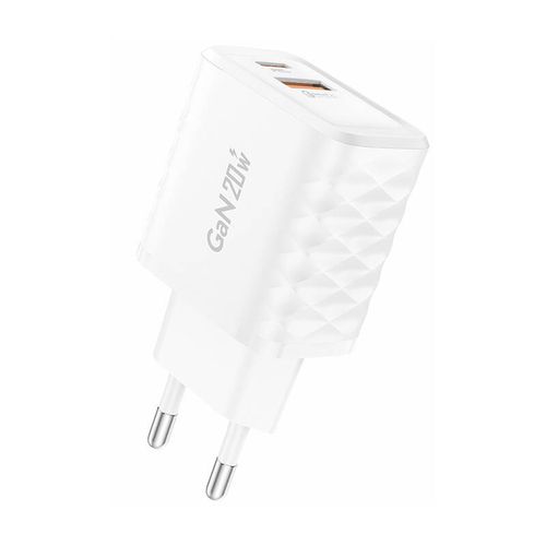 Foneng EU56 1xUSB-A, 1xUSB-C, 20W Power Charger (White), Foneng EU56 Single