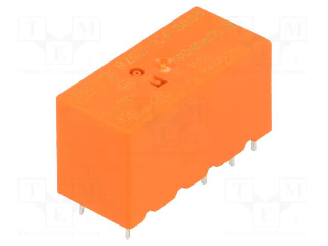 Relay: electromagnetic; SPDT; Ucoil: 5VDC; 16A; 16A/250VAC; RZ; PCB TE Connectivity RZ03-1C4-D005