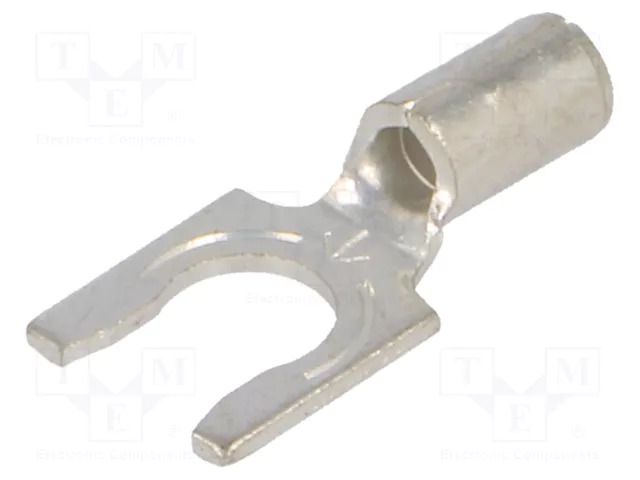 Tip: fork; M4,5; crimped; for cable; non-insulated; copper; 4.98mm KEYSTONE KEYS8259