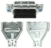 CONNECTOR, HOUSING, D SUB, STANDARD, 15 POSITION, PLUG 5750636-1