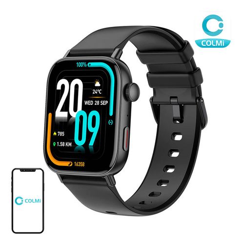 Colmi C8 Max Smartwatch (Black), Colmi C8 Max Black