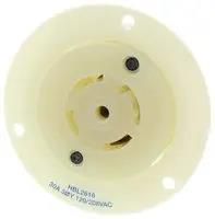 CONNECTOR, POWER ENTRY, RECEPTACLE, 30A HBL2816