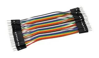 JUMPER WIRE, 26AWG, 7.87INCH, 40PCS BC-32627.