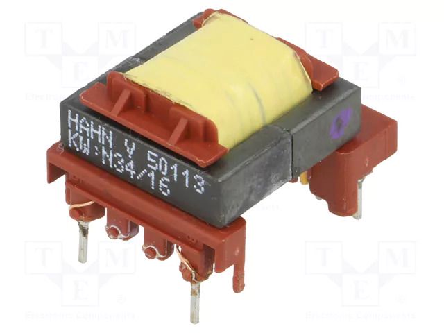 Transformer: impulse; 15V; 15V; power supply; 21.5x18x13.8mm; 7W HAHN V50113