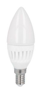 LED bulb E14 230V 9W 992lm candle, warm white 2700K, dimmable, LED line 470232 5907777470232