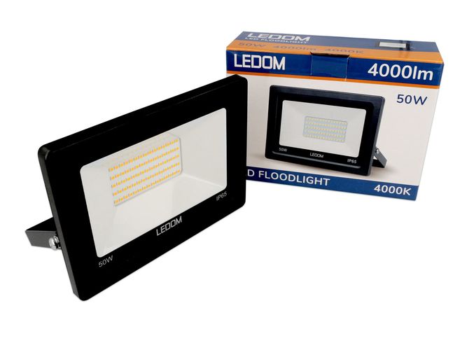 Floodlight LEDOM 220-240V 50W 4000lm 4000K 470423 5907777470423