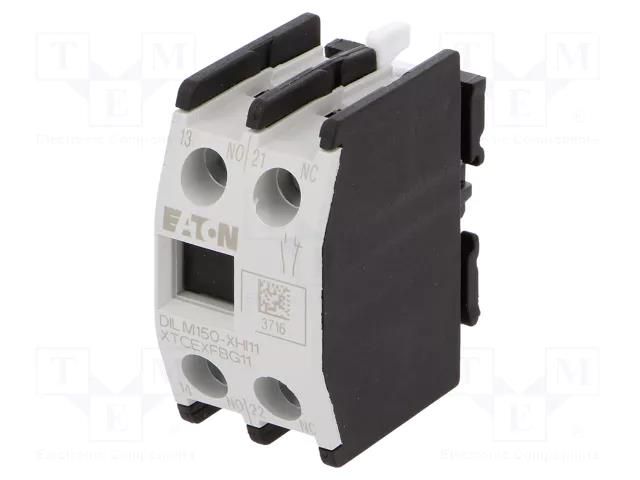 Auxiliary contacts; Leads: screw terminals; front EATON ELECTRIC DILM150-XHI11