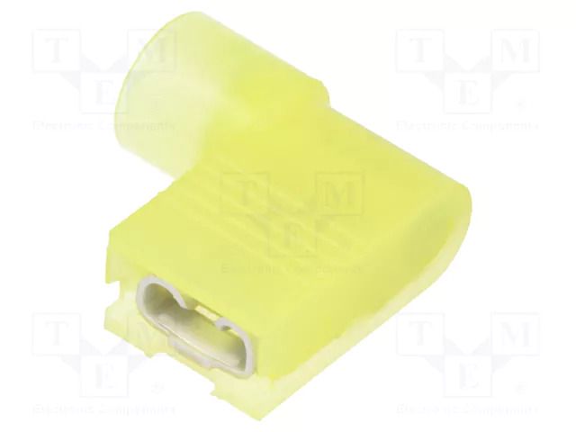 Terminal: flat; 6.35mm; 0.8mm; female; 3.3÷5mm2; crimped; insulated MOLEX MX-19007-0040