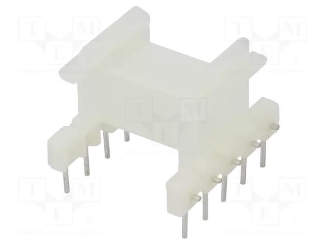 Coil former: with pins; plastic; No.of term: 10; Poles number: 1 WEISSER WE-3621H